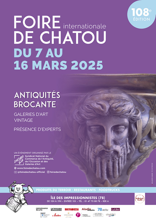 Affiche CHATOU 2025 SNCAO Magazine ALADIN