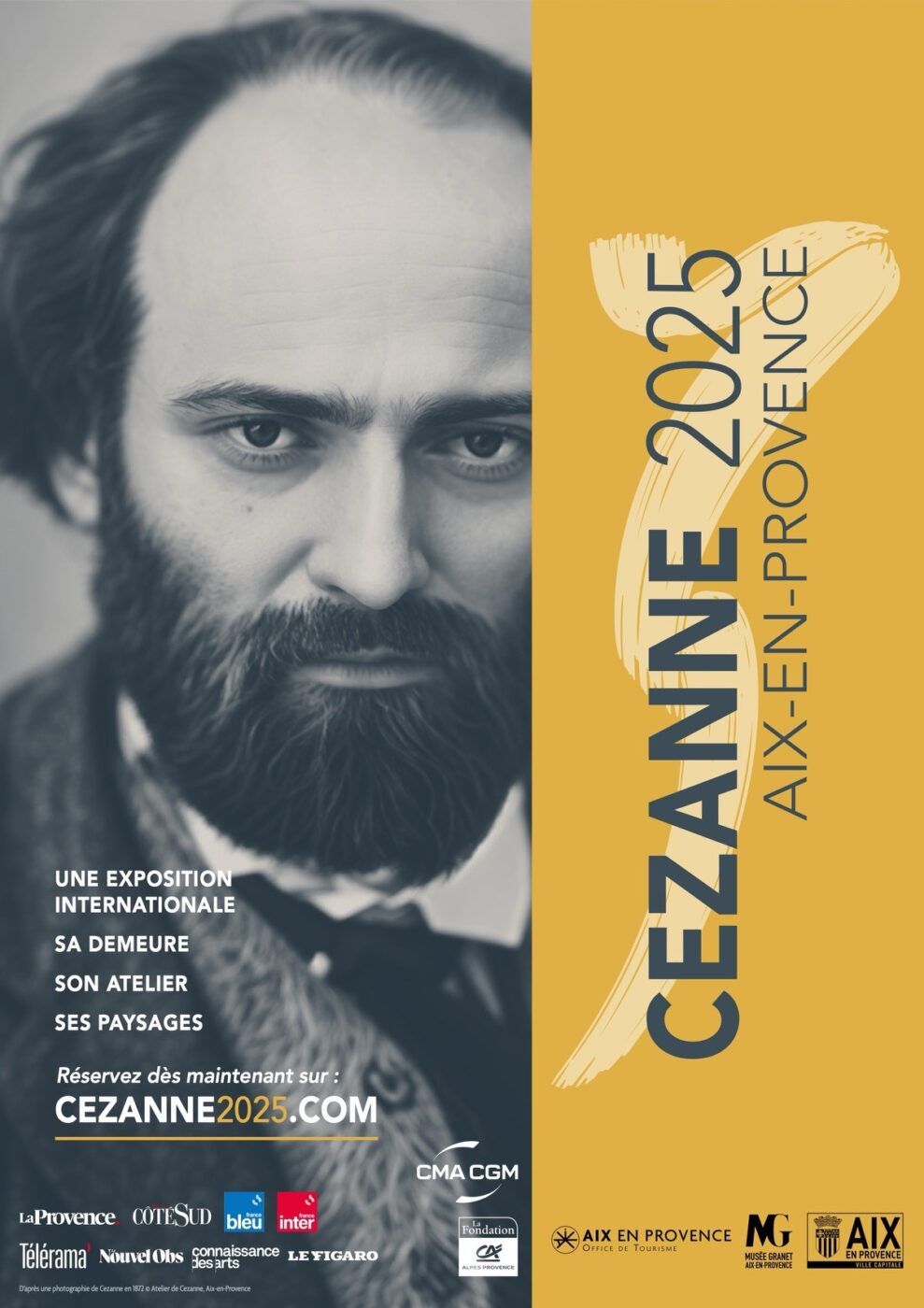 affiche CEZANNE 2025