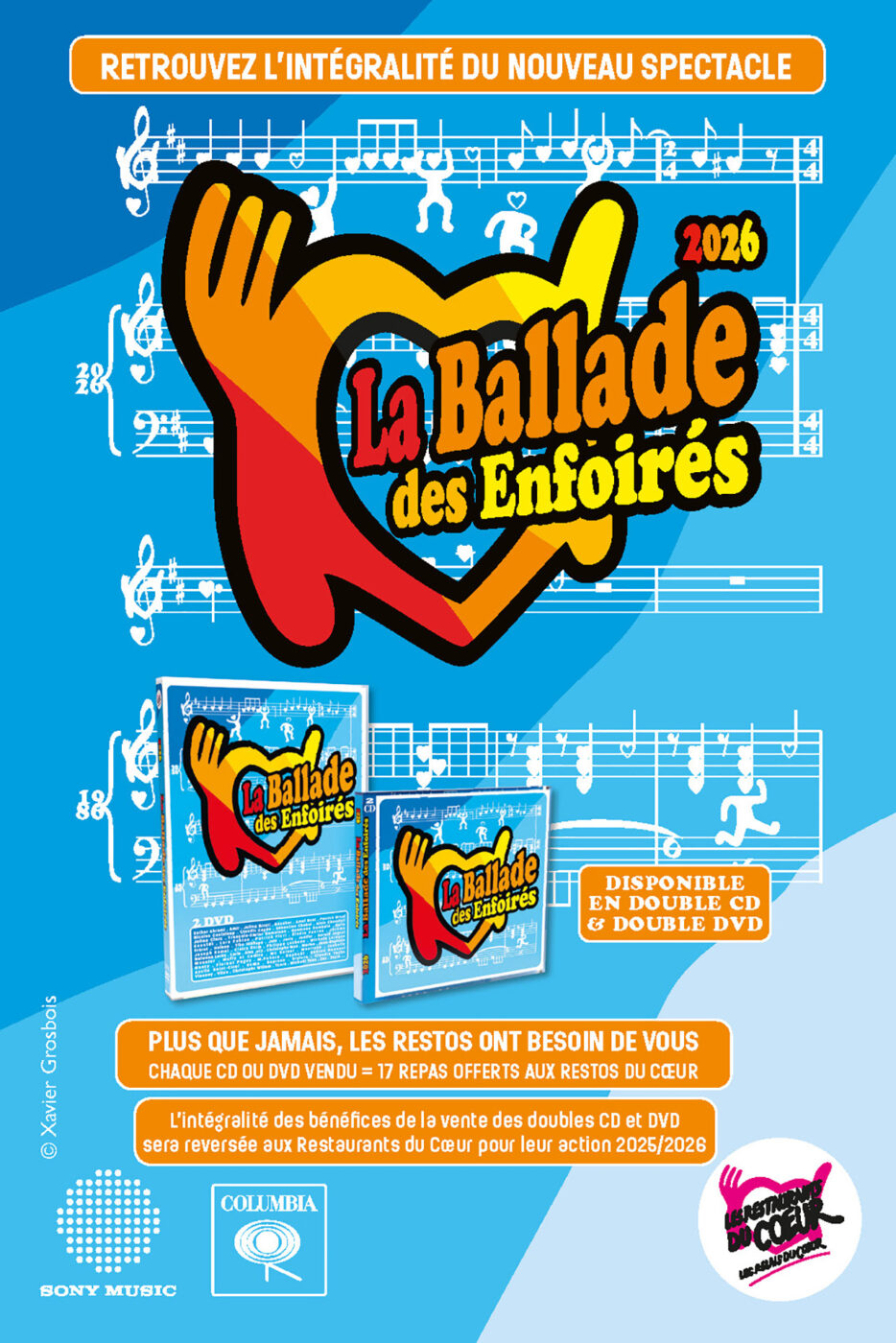 restos du coeur, sony